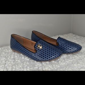 Blue/Black Machi Flat Loafer